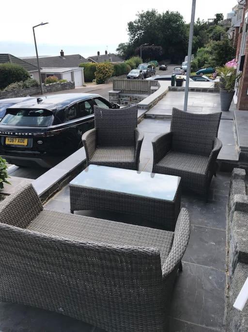 Mumbles - Modern Apartment With Panoramic Sea Views Oystermouth Exterior foto